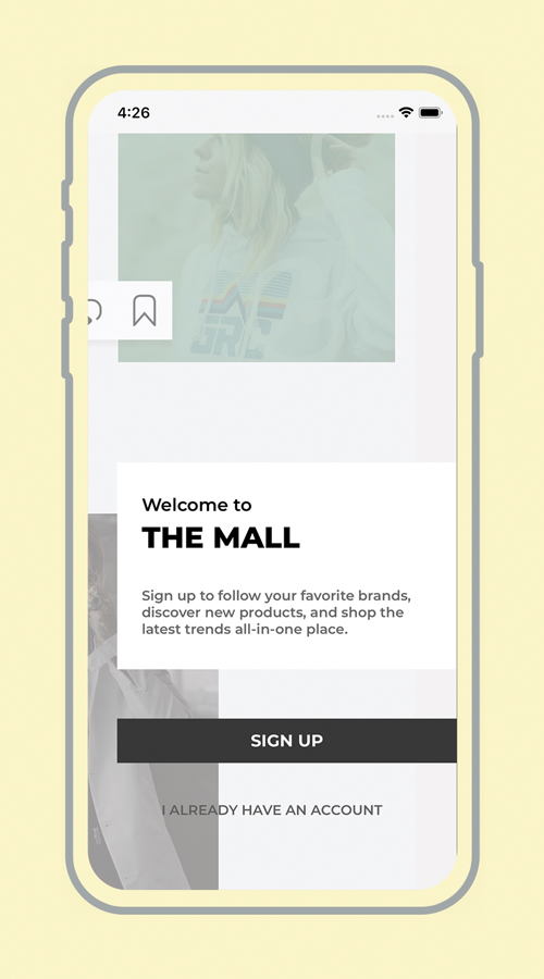 The Mall - Ecommerce App screenshot 1